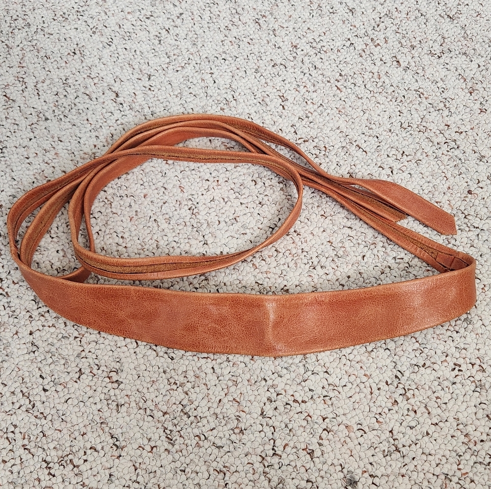 Ada Leather Wrap Belt